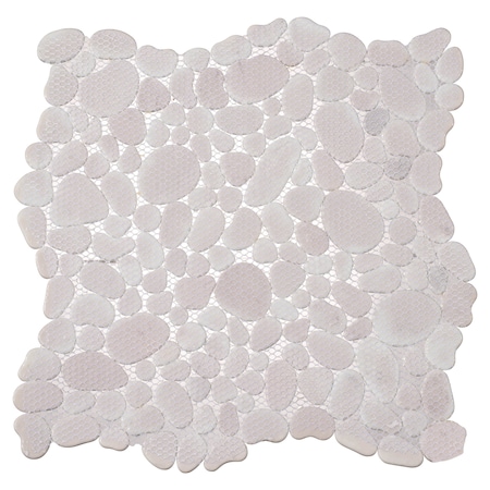 Andova Tiles SAMPLE-Mesa Pebble/Stone Look Glass Mosaic Wall Tile SAM-ANDMES988